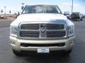 2011 Bright White Dodge Ram 2500 HD Laramie Longhorn Crew Cab 4x4  photo #2