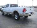 2011 Bright White Dodge Ram 2500 HD Laramie Longhorn Crew Cab 4x4  photo #7