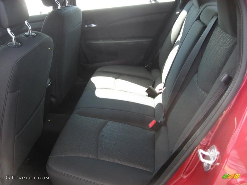 Black Interior 2011 Chrysler 200 Limited Photo #46543674