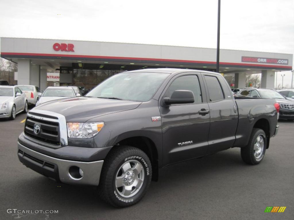 2011 Tundra TRD Double Cab 4x4 - Magnetic Gray Metallic / Graphite Gray photo #1