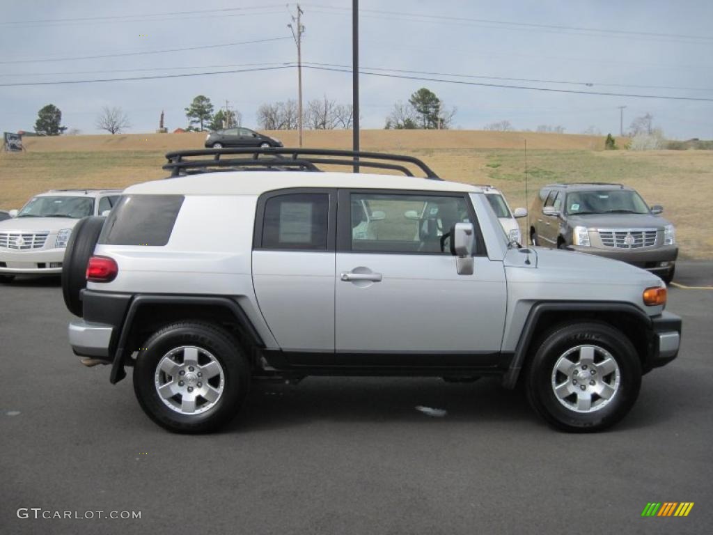 Titanium Metallic 2008 Toyota FJ Cruiser Standard FJ Cruiser Model Exterior Photo #46544124
