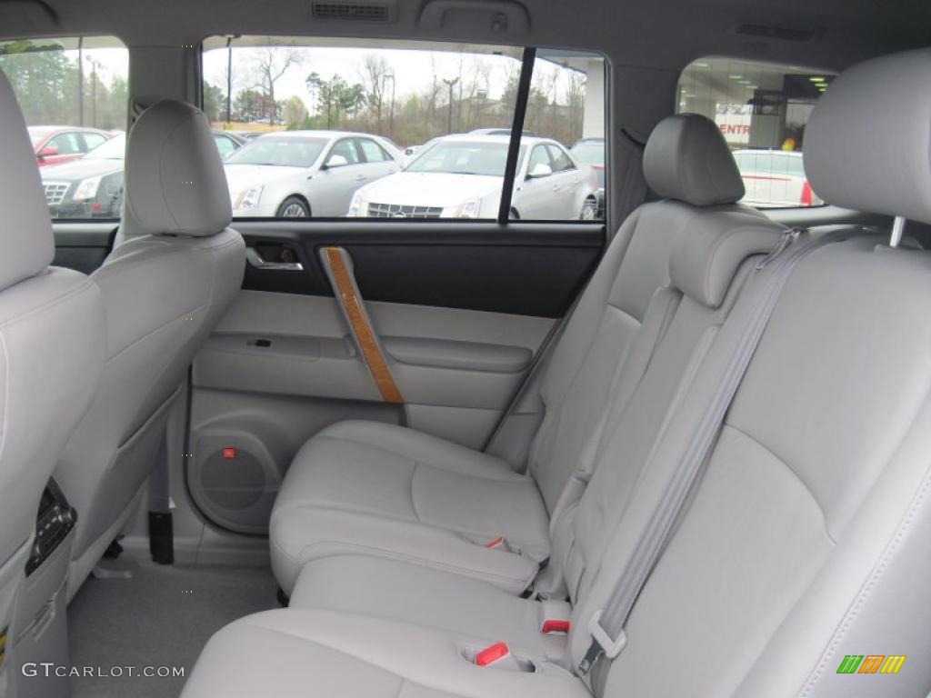 Ash Gray Interior 2008 Toyota Highlander Hybrid Limited 4WD Photo #46544355