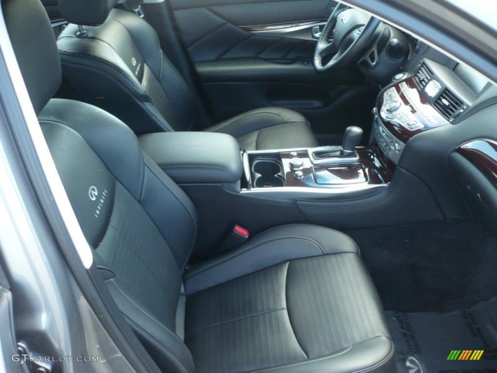 Graphite Interior 2011 Infiniti M 37 S Sedan Photo #46546769