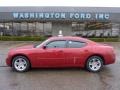 2006 Inferno Red Crystal Pearl Dodge Charger SXT  photo #1
