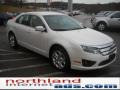 2011 White Platinum Tri-Coat Ford Fusion SE  photo #4