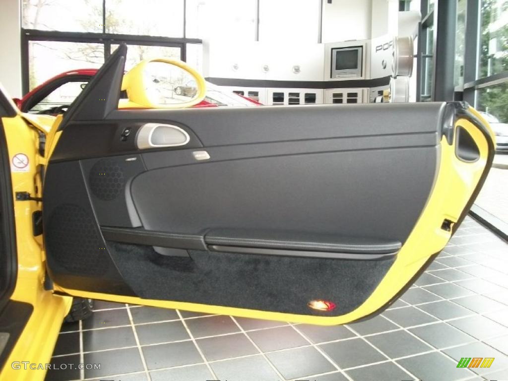 2011 Porsche Boxster S Black Door Panel Photo #46547474