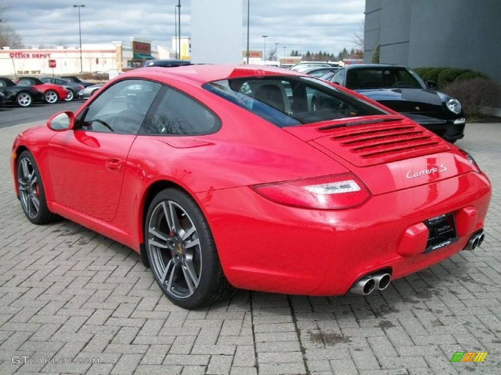 2011 911 Carrera S Coupe - Guards Red / Black photo #7
