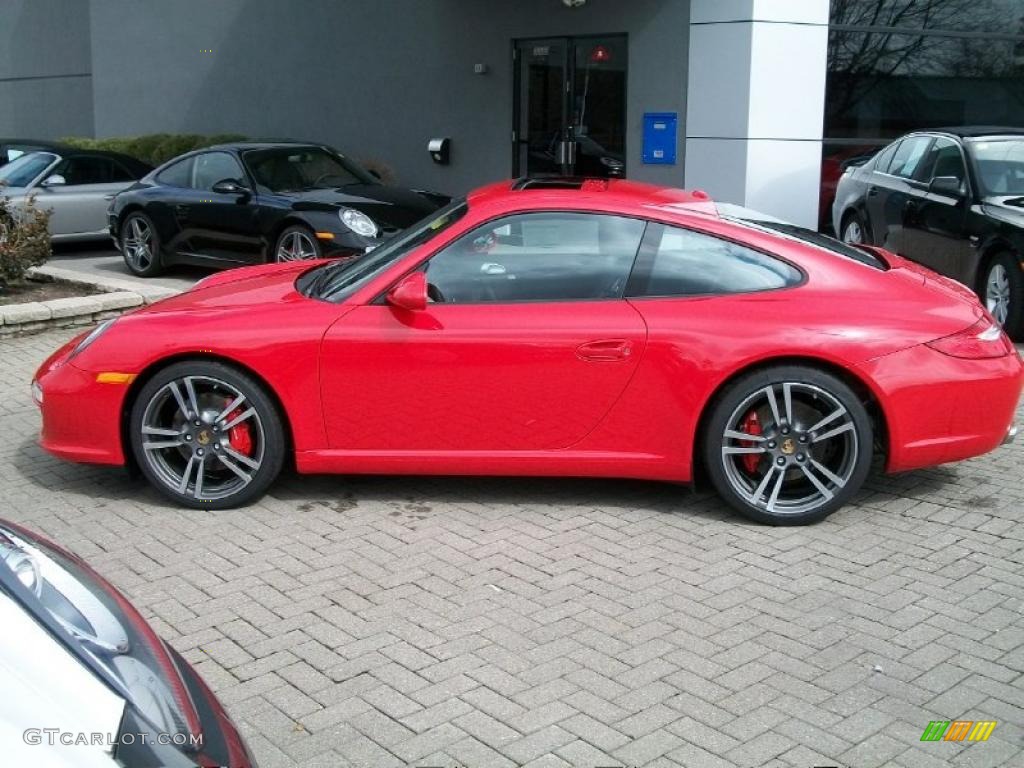 2011 911 Carrera S Coupe - Guards Red / Black photo #8