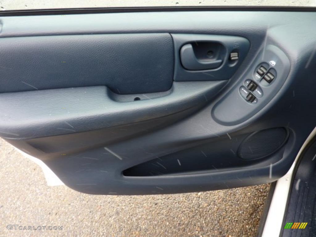 2003 Dodge Grand Caravan Sport Navy Blue Door Panel Photo #46547723