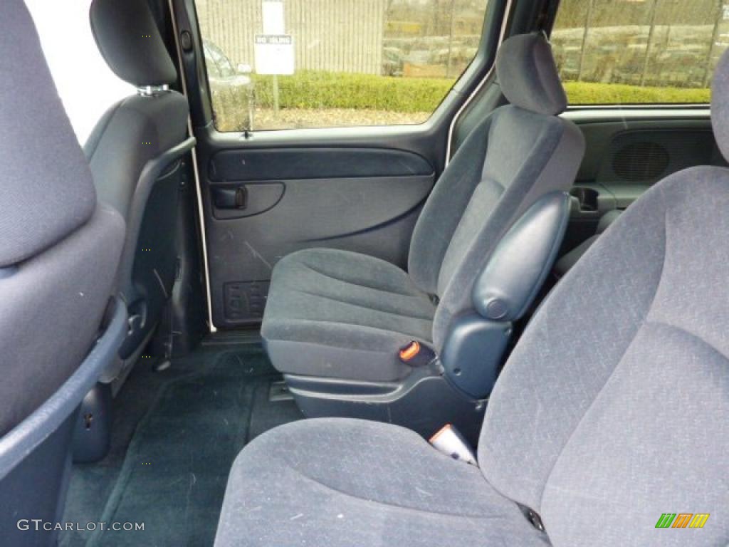 Navy Blue Interior 2003 Dodge Grand Caravan Sport Photo #46547726