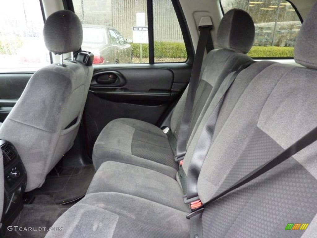 Ebony Interior 2008 Chevrolet TrailBlazer SS 4x4 Photo #46547909