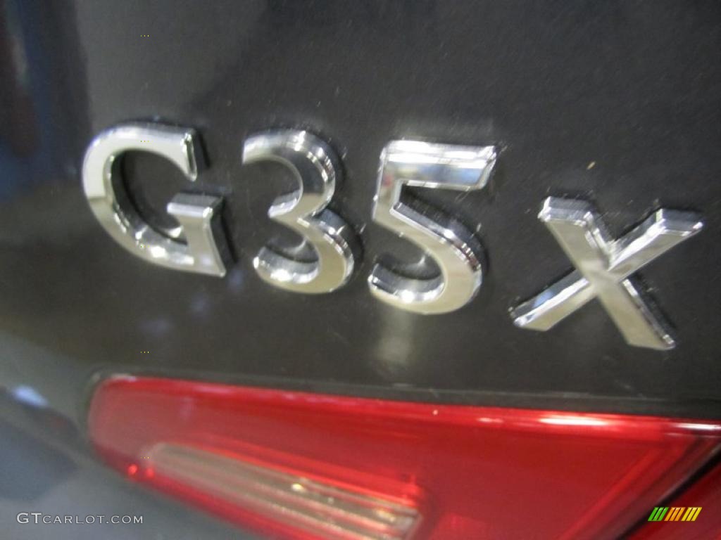 2008 Infiniti G 35 x Sedan Marks and Logos Photo #46548518