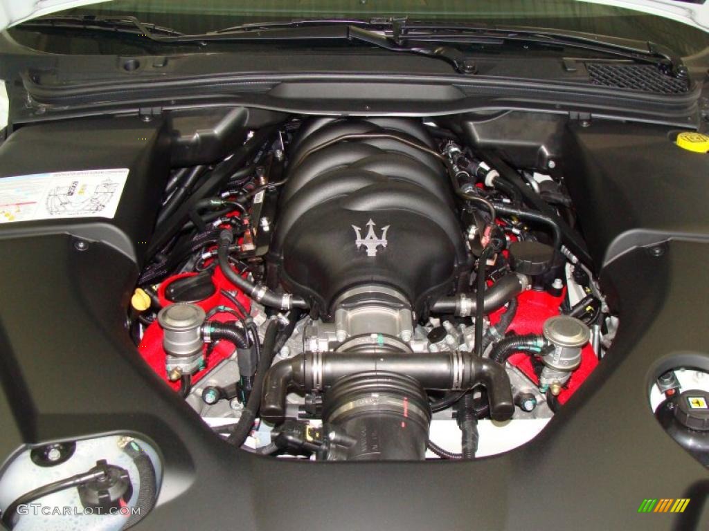 2011 Maserati GranTurismo Convertible GranCabrio 4.7 Liter DOHC 32-Valve VVT V8 Engine Photo #46549037