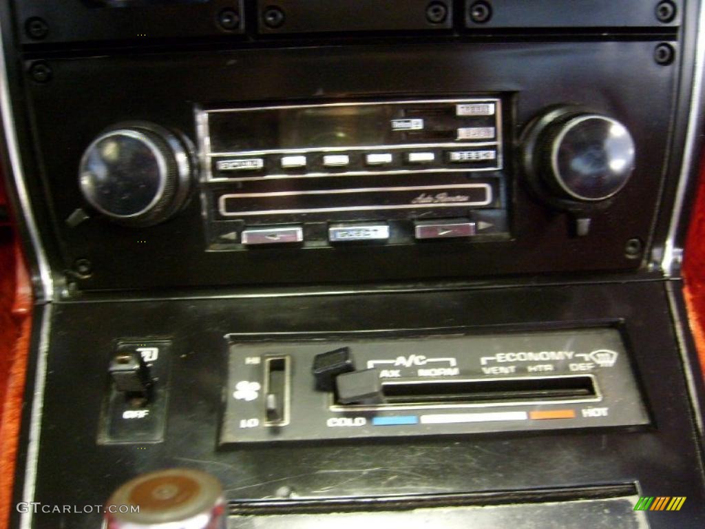 1982 Chevrolet Corvette Coupe Controls Photo #46549148
