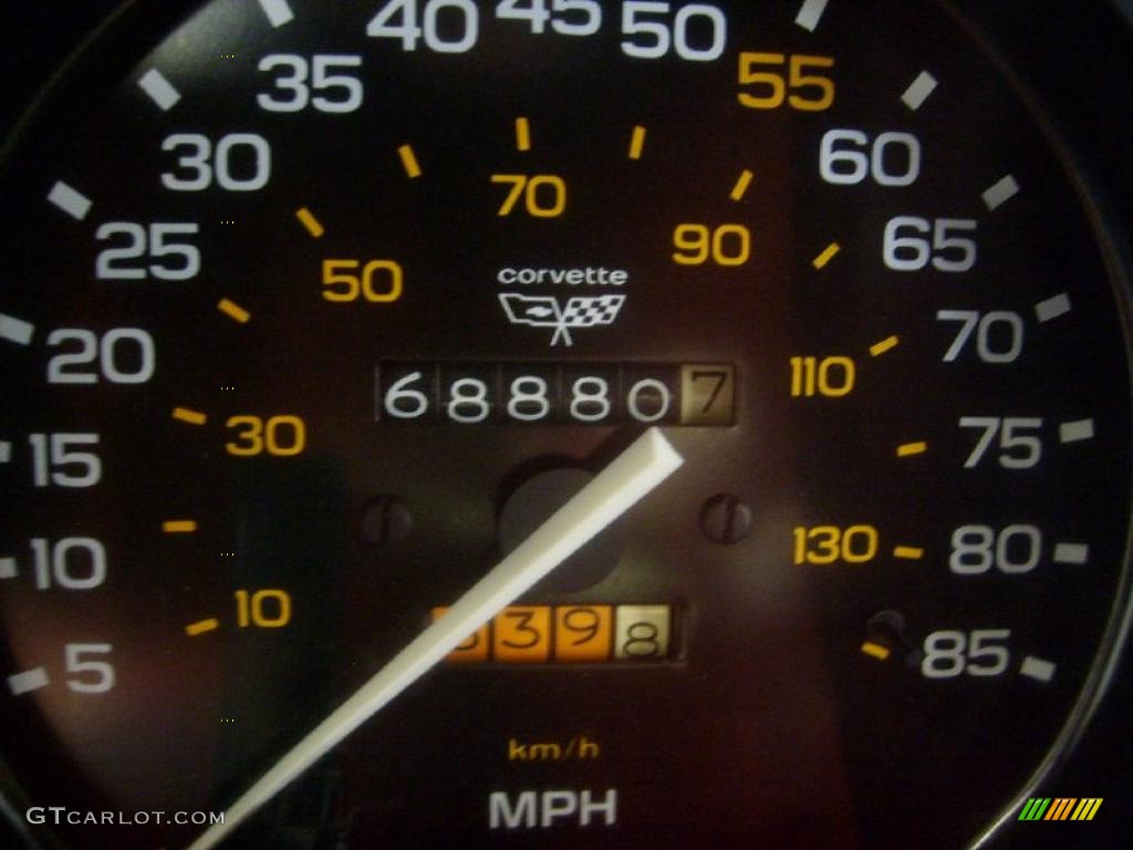 1982 Chevrolet Corvette Coupe Gauges Photo #46549181