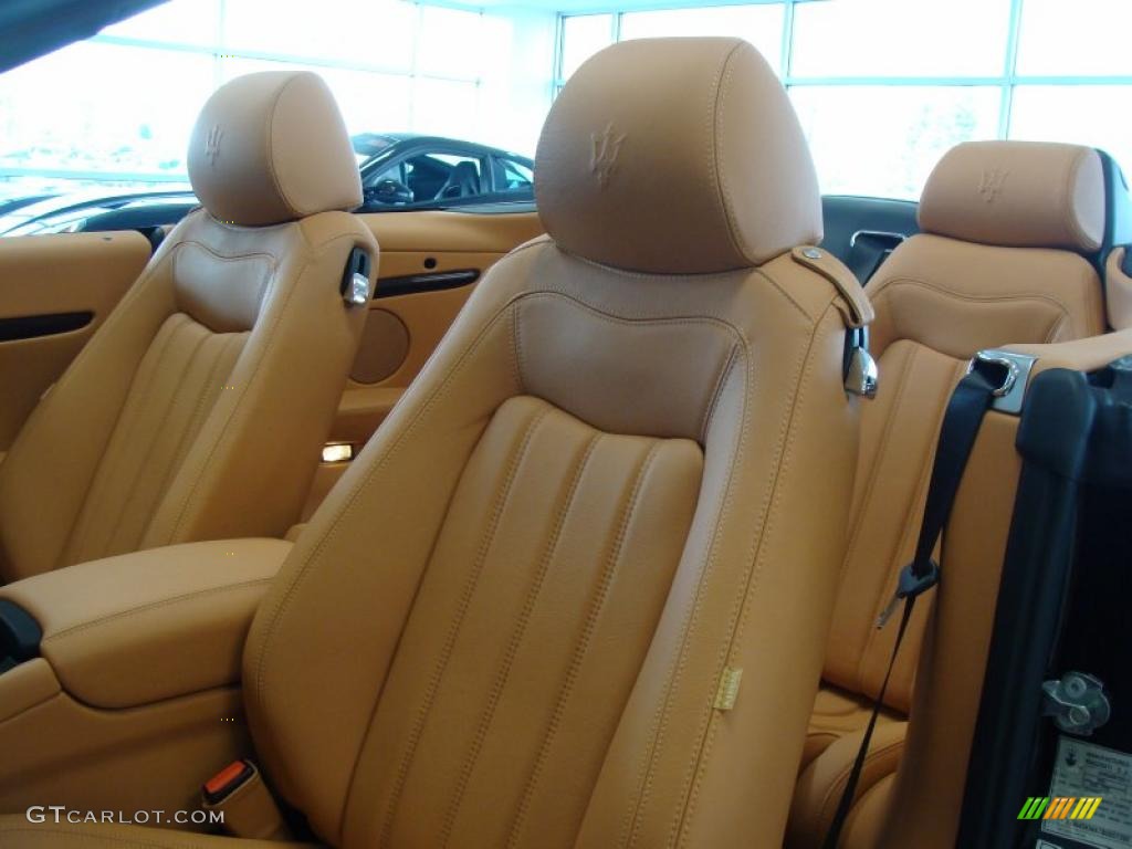 Cuoio Interior 2011 Maserati GranTurismo Convertible GranCabrio Photo #46549226