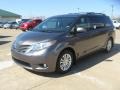 2011 Predawn Gray Mica Toyota Sienna XLE  photo #3