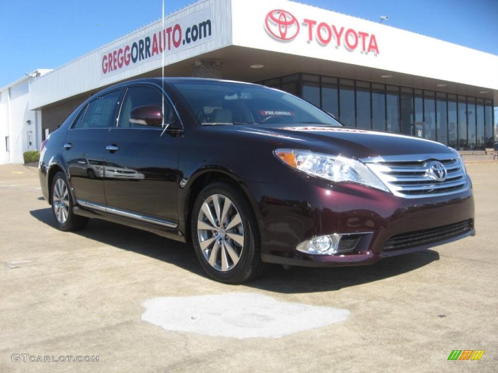 Sizzling Crimson Mica Toyota Avalon