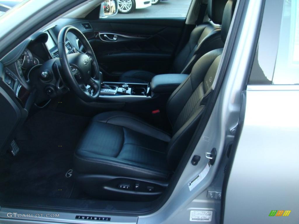 Graphite Interior 2011 Infiniti M 37 S Sedan Photo #46550606