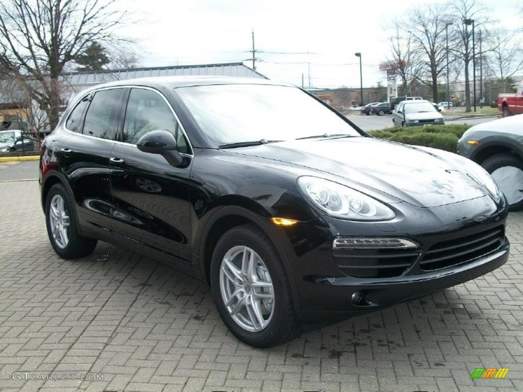 Jet Black Metallic 2011 Porsche Cayenne S Exterior Photo #46550807