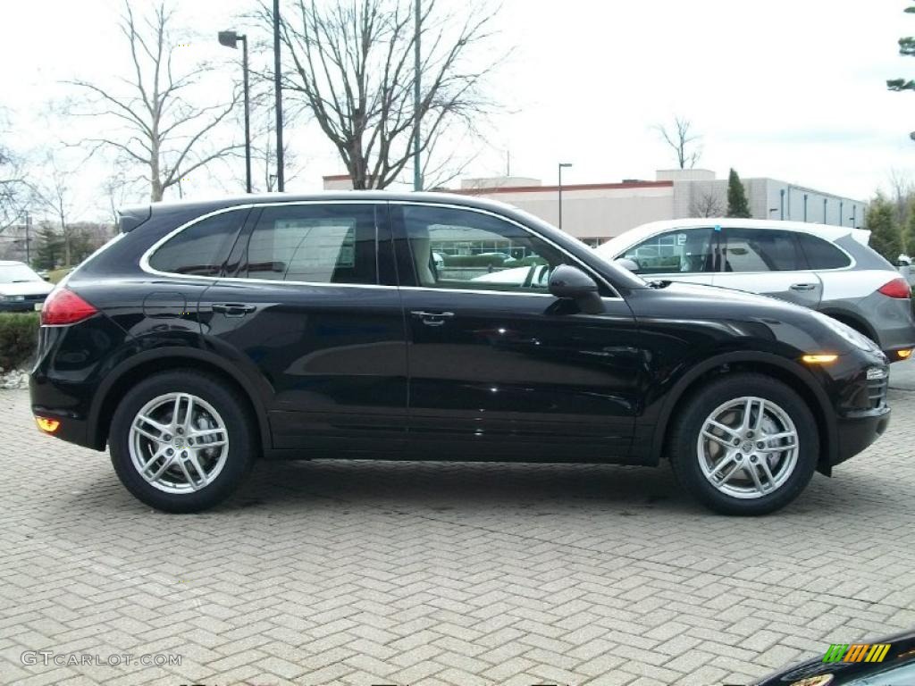 Jet Black Metallic 2011 Porsche Cayenne S Exterior Photo #46550816