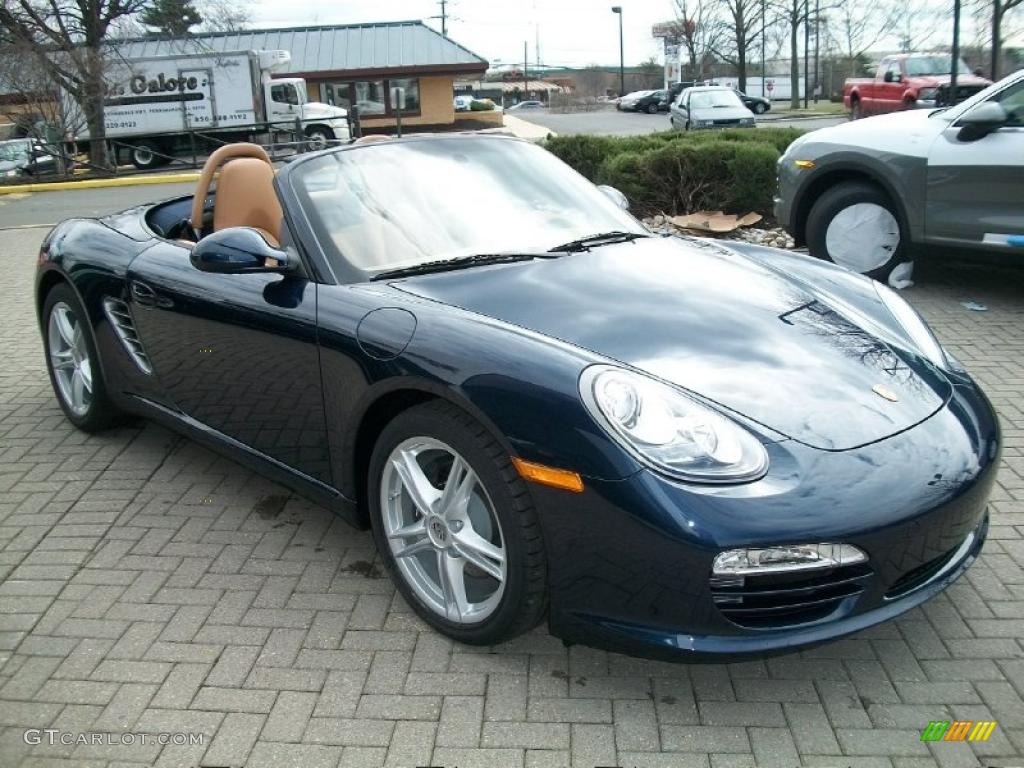 Dark Blue Metallic 2011 Porsche Boxster Standard Boxster Model Exterior Photo #46551146
