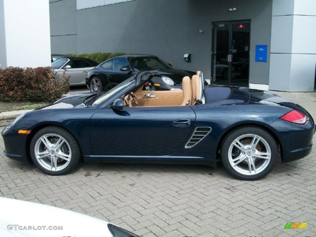 Dark Blue Metallic 2011 Porsche Boxster Standard Boxster Model Exterior Photo #46551197