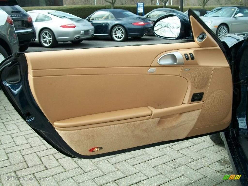 2011 Porsche Boxster Standard Boxster Model Sand Beige Door Panel Photo #46551206