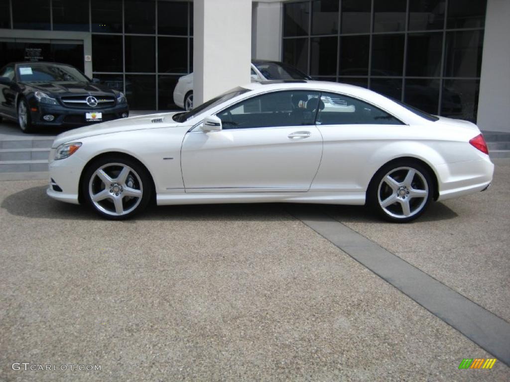 Diamond White Metallic 2011 Mercedes-Benz CL 550 4MATIC Exterior Photo #46551359