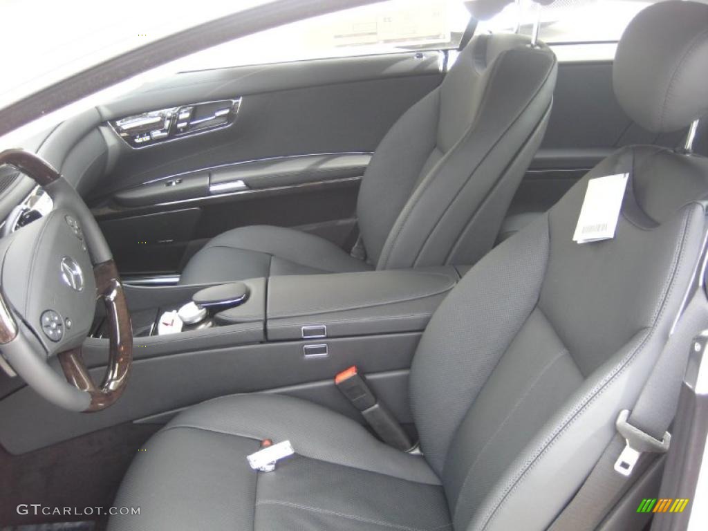 Black Interior 2011 Mercedes-Benz CL 550 4MATIC Photo #46551386