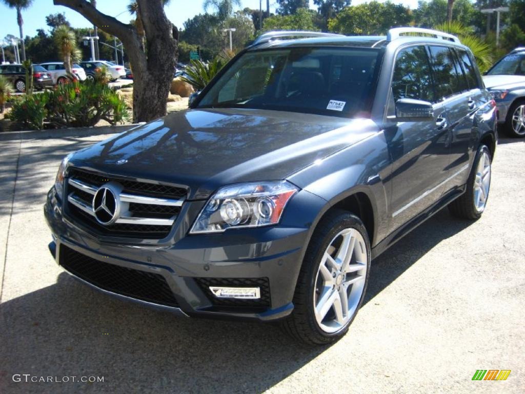 Steel Grey Metallic 2011 Mercedes-Benz GLK 350 4Matic Exterior Photo #46551398