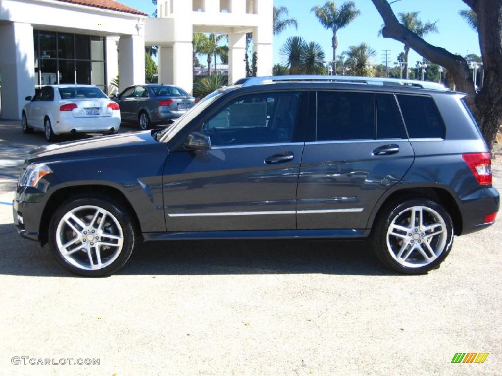 Steel Grey Metallic 2011 Mercedes-Benz GLK 350 4Matic Exterior Photo #46551407