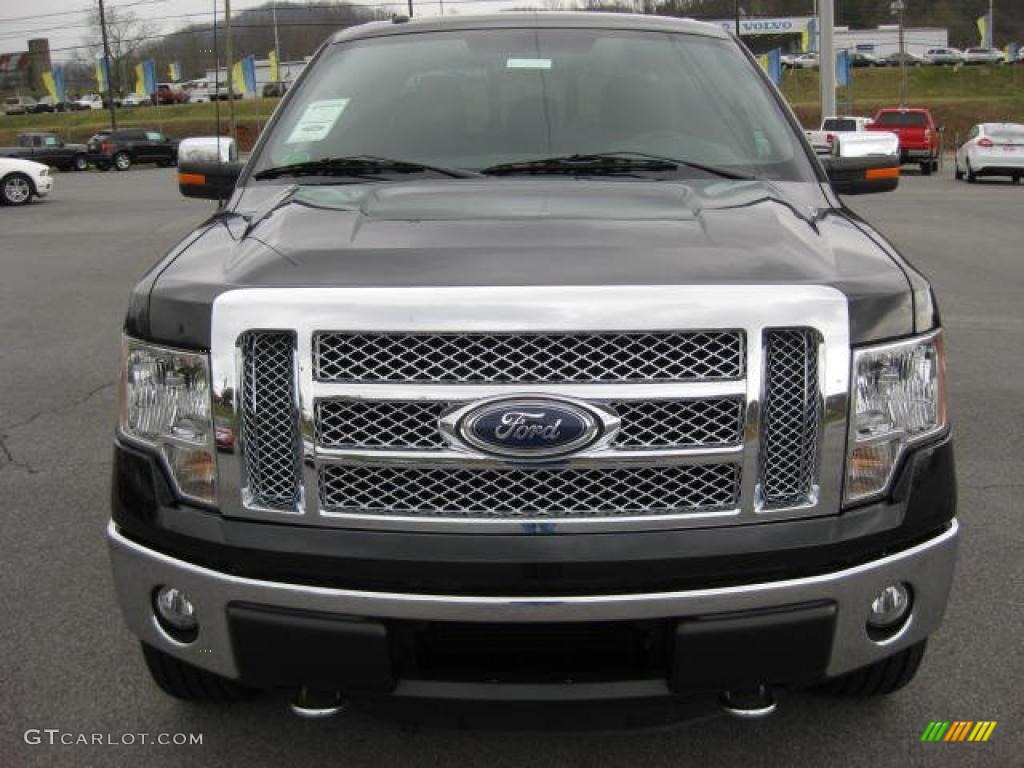 Tuxedo Black Metallic 2011 Ford F150 Lariat SuperCrew 4x4 Exterior Photo #46551458
