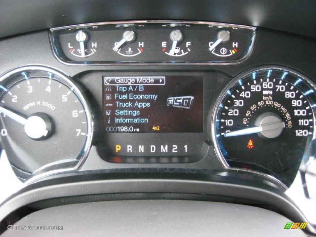 2011 Ford F150 Lariat SuperCrew 4x4 Gauges Photo #46551746