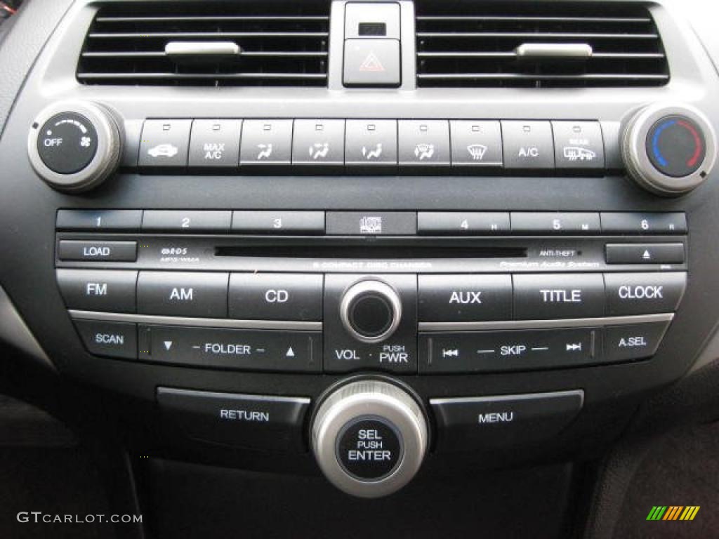 2009 Honda Accord EX Coupe Controls Photo #46551968