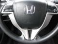 Black 2009 Honda Accord EX Coupe Steering Wheel