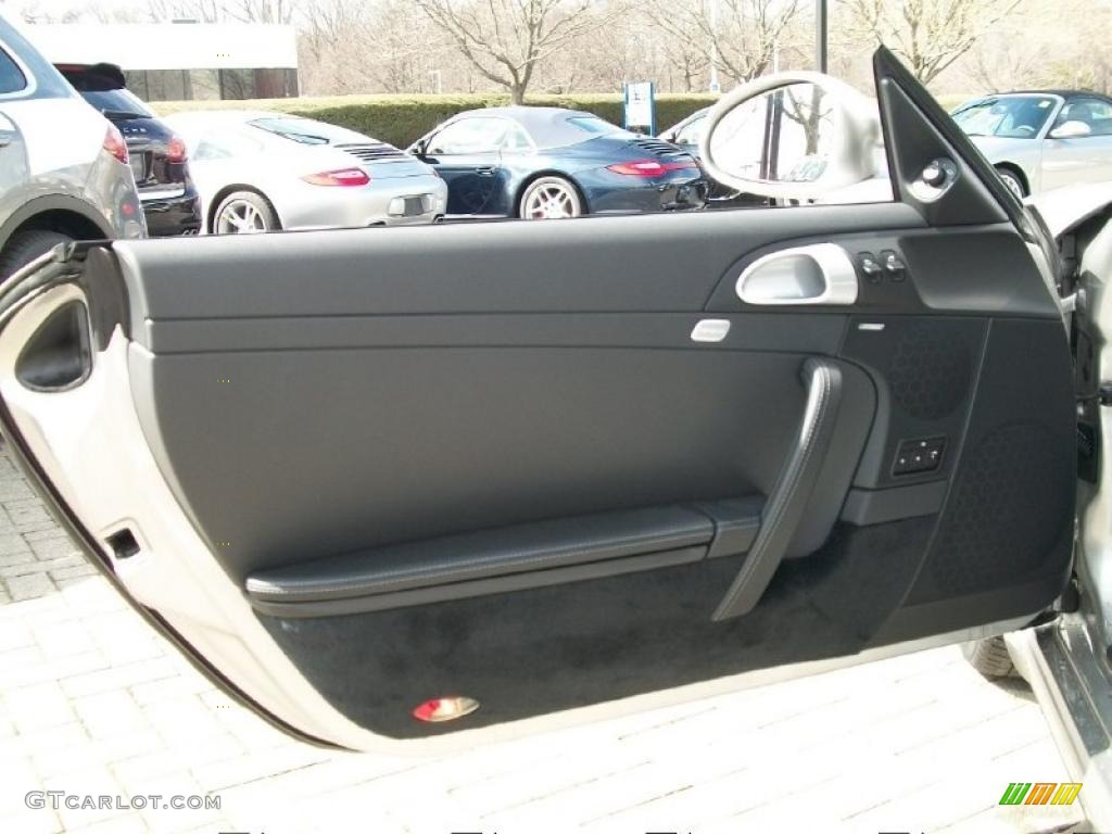 2011 Porsche 911 Carrera 4S Coupe Black Door Panel Photo #46552088