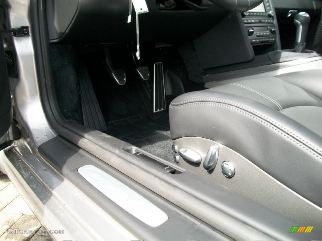 2011 911 Carrera 4S Coupe - Platinum Silver Metallic / Black photo #12