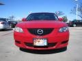 2004 Velocity Red Mazda MAZDA3 i Sedan  photo #8