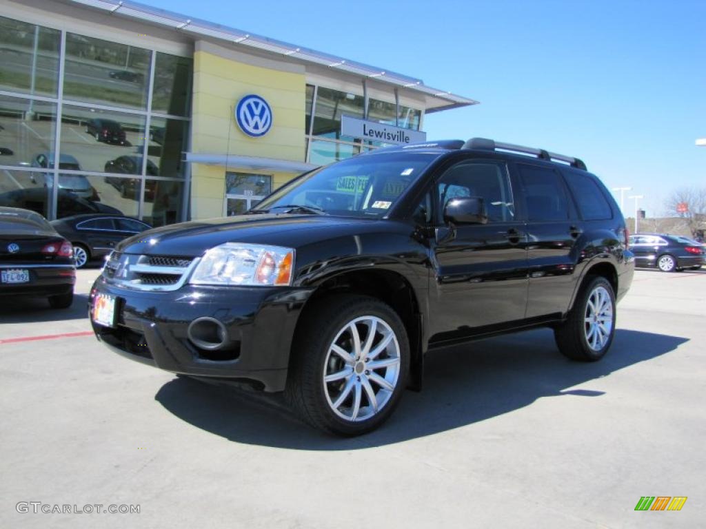 2008 Endeavor SE - Kalapana Black / Black photo #1