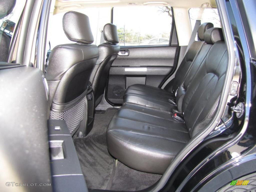 Black Interior 2008 Mitsubishi Endeavor SE Photo #46553096