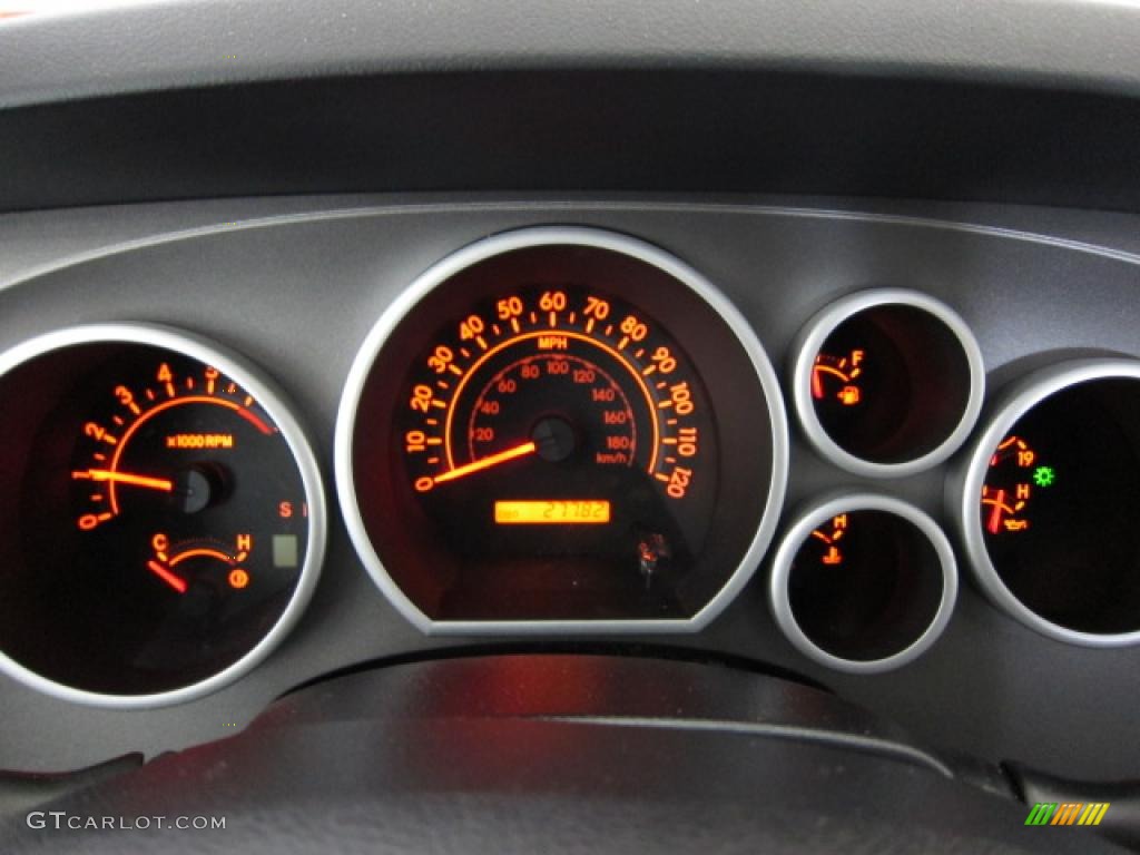 2010 Toyota Sequoia SR5 4WD Gauges Photo #46553216