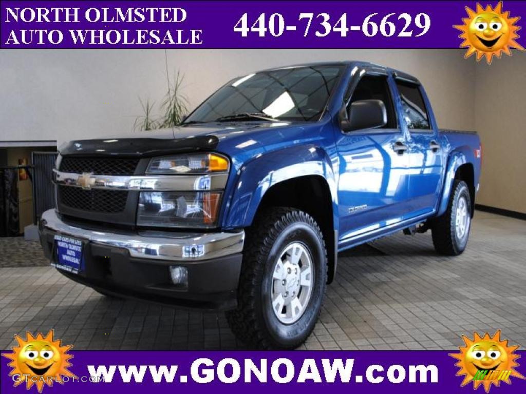 Superior Blue Metallic Chevrolet Colorado