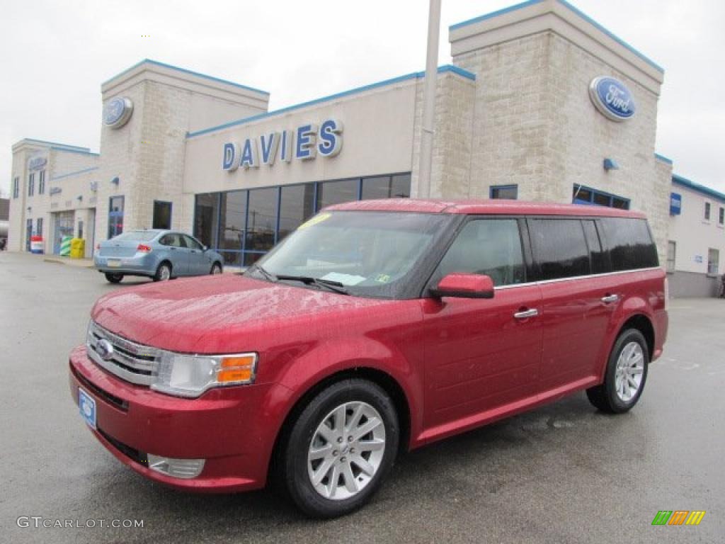 Redfire Metallic Ford Flex