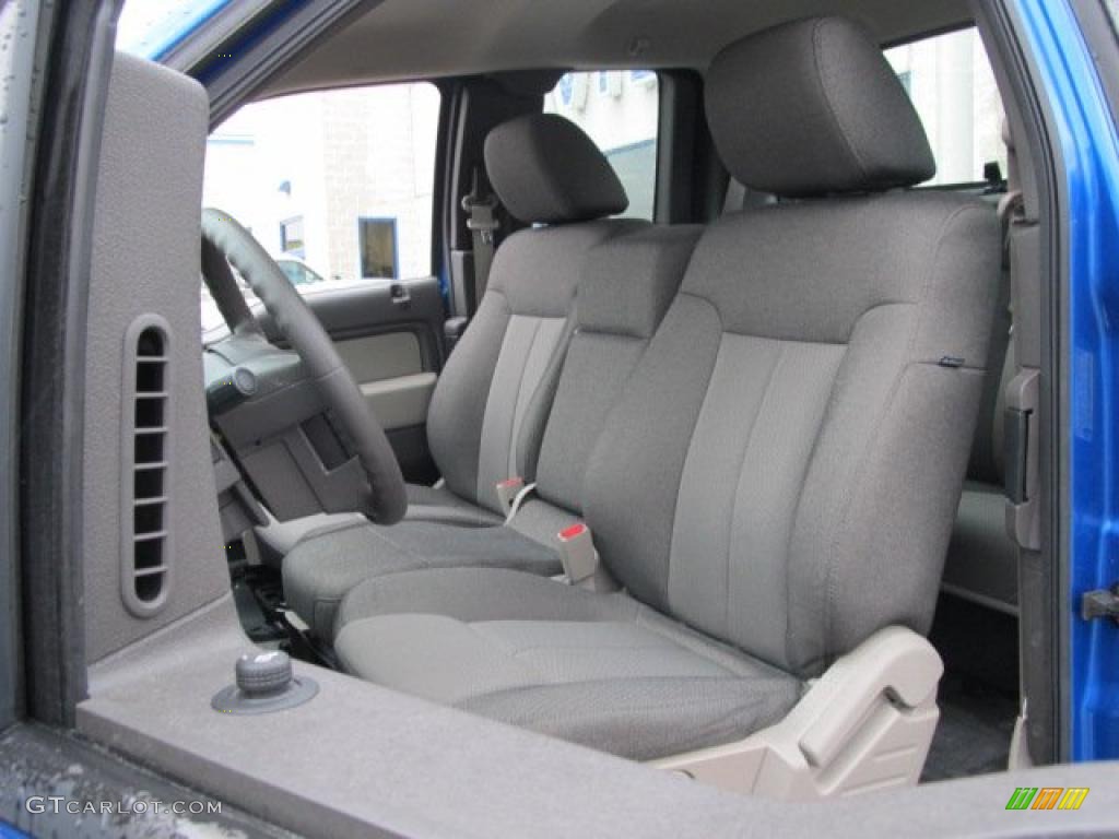 Stone/Medium Stone Interior 2009 Ford F150 FX4 SuperCab 4x4 Photo #46554287