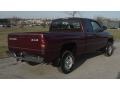 2001 Dark Garnet Red Pearl Dodge Ram 1500 SLT Club Cab 4x4  photo #2