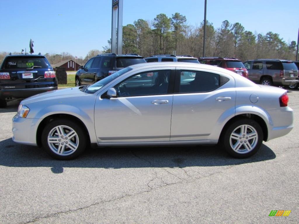 Bright Silver Metallic 2011 Dodge Avenger Mainstreet Exterior Photo #46555445