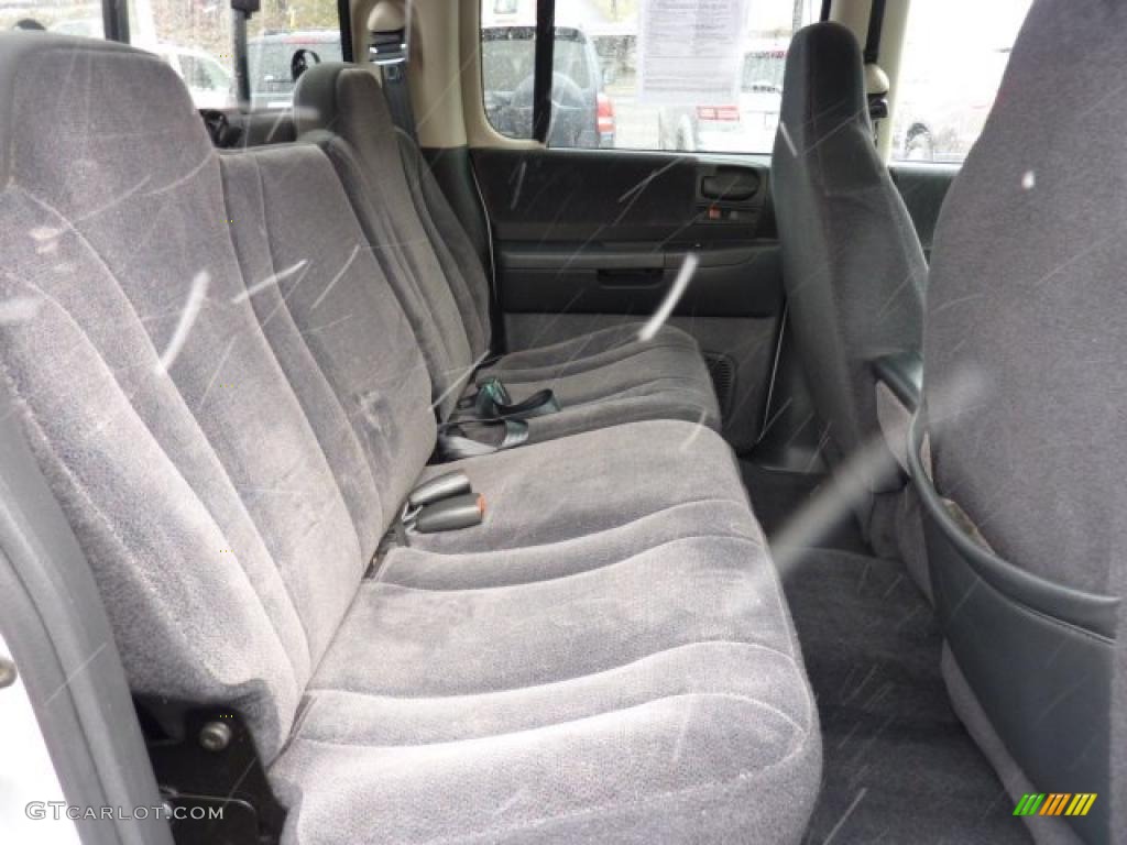 Dark Slate Gray Interior 2003 Dodge Dakota Sport Quad Cab 4x4 Photo #46555601