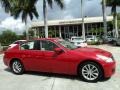 2008 Garnet Ember Red Infiniti G 35 Sedan  photo #1