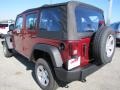 2011 Deep Cherry Red Jeep Wrangler Unlimited Sport 4x4  photo #5